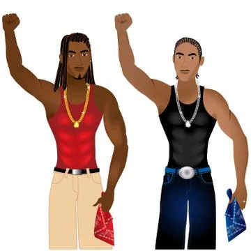 Gangs United Stock Illustration