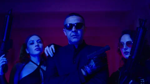 Gangster Boss Stock Footage 281277005