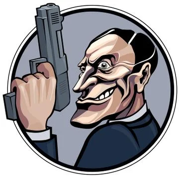 Gangster 스톡 일러스트