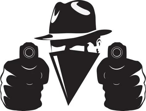 Gangster Illustrazione stock