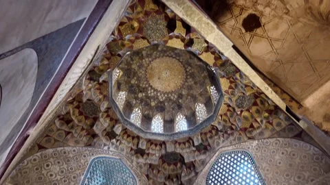 Ganjali Khan Mosque in kerman Stock Footage 279598749
