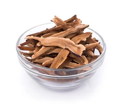 Ganoderma Lucidum isolated on white background 스톡 사진