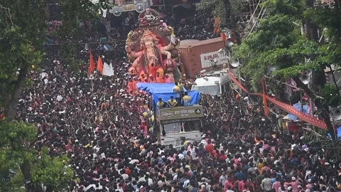 Ganpati immersion 2022 Stock Footage 211868530