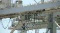 Gantry Crane at Container Port HD Footage