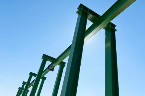 Gantry crane Stock Photos