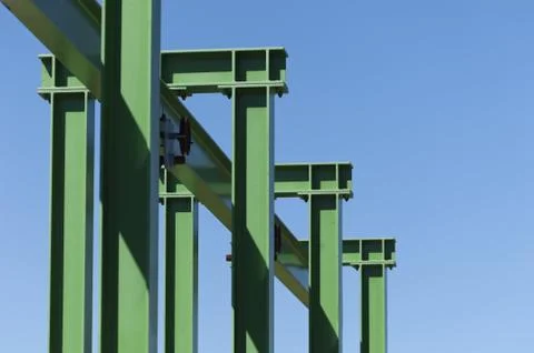 Gantry crane Stock Photos