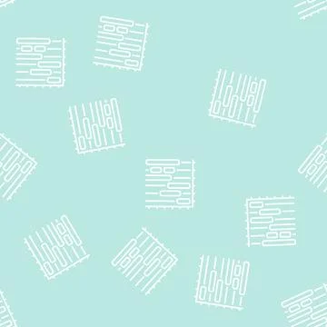 Gantt chart line seamless pattern Illustrazione stock