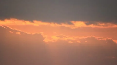 Gap in the clouds Stock Footage 11800577