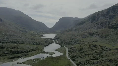 Gap of Dunloe, 4k Ring of Kerry, Ireland Stock Footage 219226008