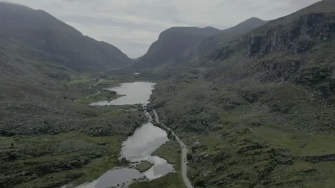 Gap of Dunloe, Ring of Kerry 库存影片 219224926
