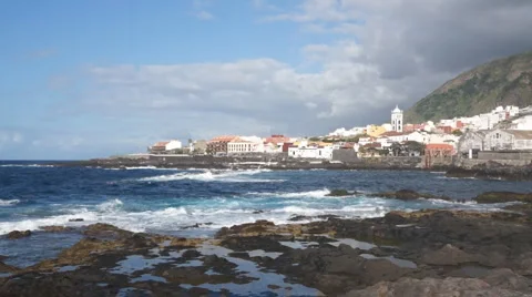 Garachico, Tenerife Stock Footage 5602775