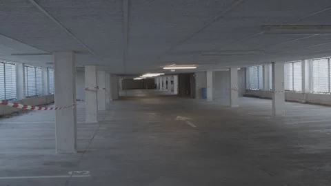 Garage with barrier tape Stock-Footage 237520550