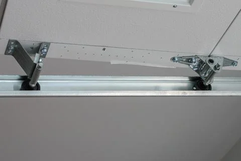 Garage door rollers Stock Photos