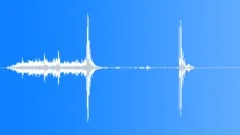 Garage door shut - sideways runners typeSound Effect