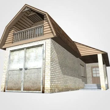 Garage Stock Illustration