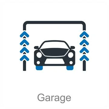Garage Stock Illustration