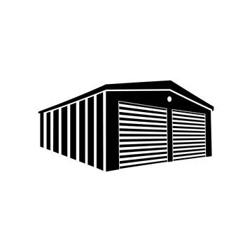 Garage Stock Illustration