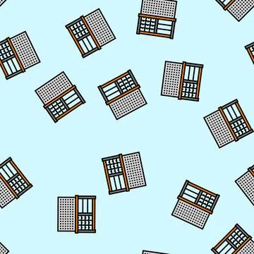 Garage organizer tool vector seamless pattern Illustrazione stock