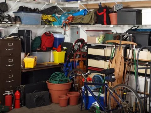 Garage stuff Stock Photos