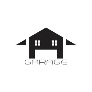 Garage symbol decoration vector Stock Illustration