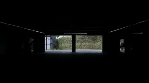 Garage ventilation fans Stock Footage 95756172