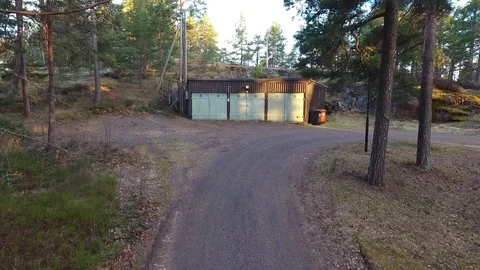 Garages of Mäntylä Stock Footage 83487212