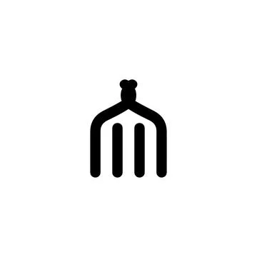 Garbage bag icon. Simple style recycle poster background symbol. Garbage ba.. 스톡 일러스트
