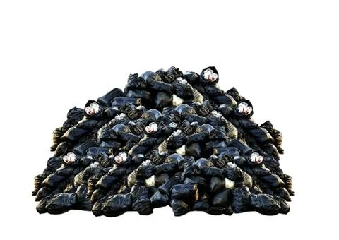 Garbage bag Stock Photos