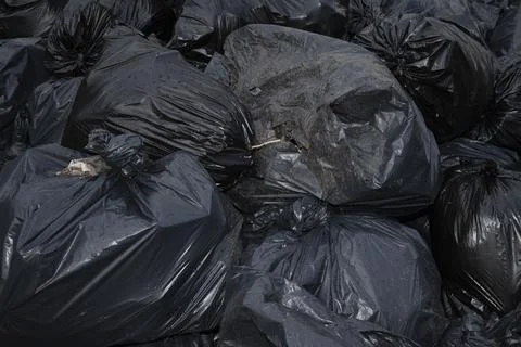 Garbage bag Stock Photos