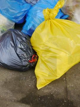 Garbage Bags Stock Photos