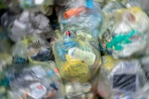 Garbage bags Stock Photos