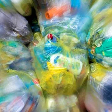 Garbage bags Stock Photos