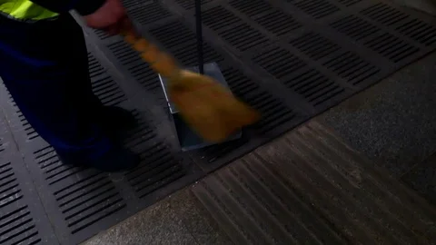 Garbage collector. Stock Footage 112665933