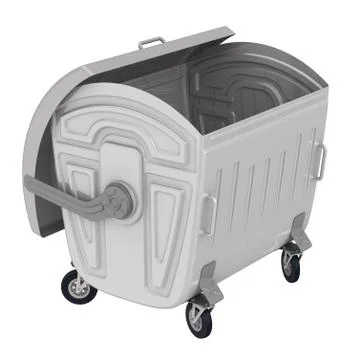 Garbage container Ilustração Stock