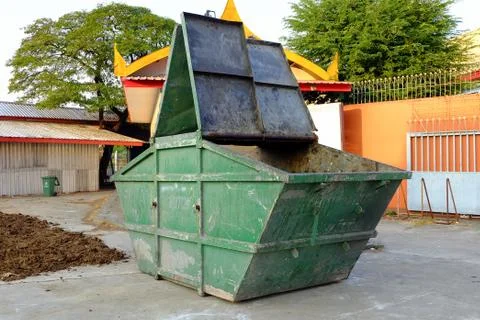 Garbage Container. Stock Photos