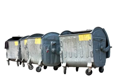 Garbage containers Stock Photos