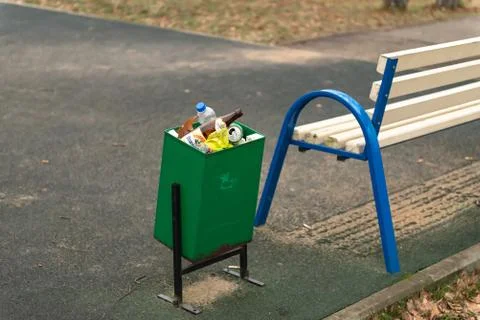 Garbage crisis Stock Photos