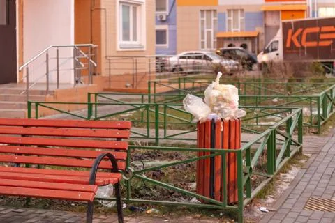 Garbage crisis Stock Photos