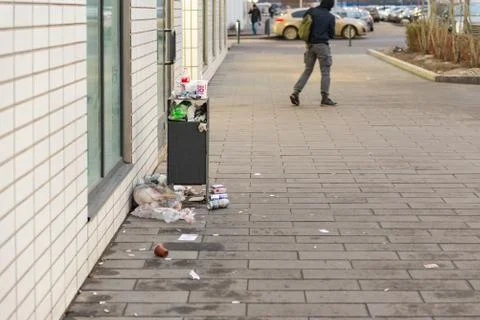 Garbage crisis Stock Photos