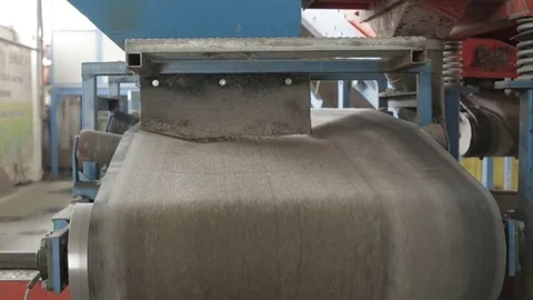 Garbage crumbling machine Stock Footage 72857267