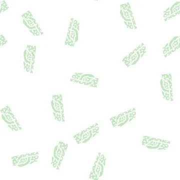 Garbage disposal glyph vector seamless pattern 库存插图