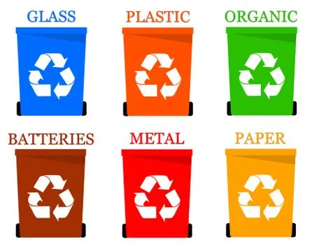 Garbage disposal Stock Illustration