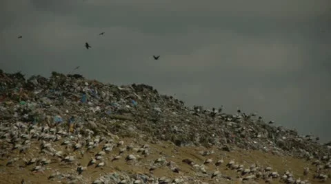 Garbage dump 0213 4 Stockbeeldmateriaal 22024158