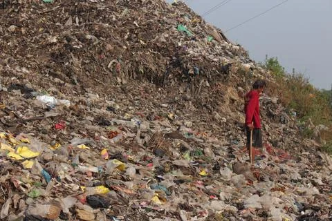Garbage dump 4 Stock Photos