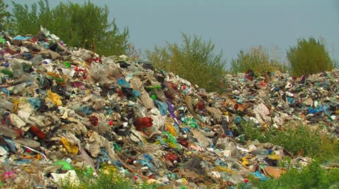 Garbage dump. Stock Footage 27081598