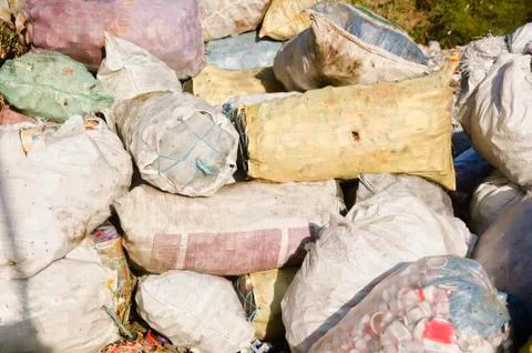 Garbage dump Foto stock