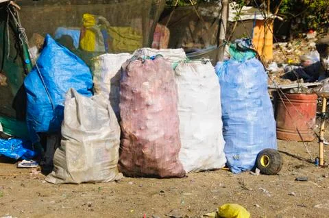 Garbage dump Foto stock