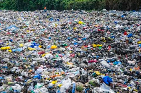 Garbage dump Foto stock