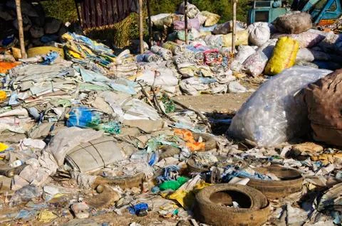 Garbage dump Foto stock