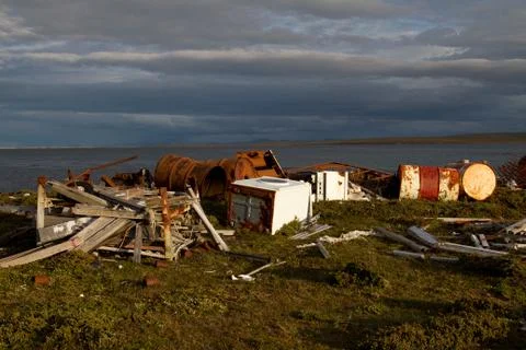 Garbage dump Foto stock